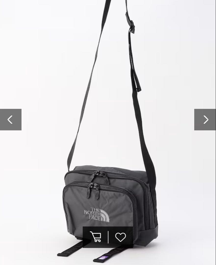 THE NORTH FACE グレー ショルダーバッグ