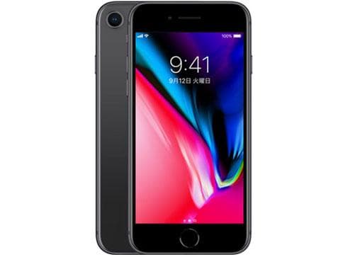 【美品】iPhone 8 128GB スペースグレー 最大容量100%