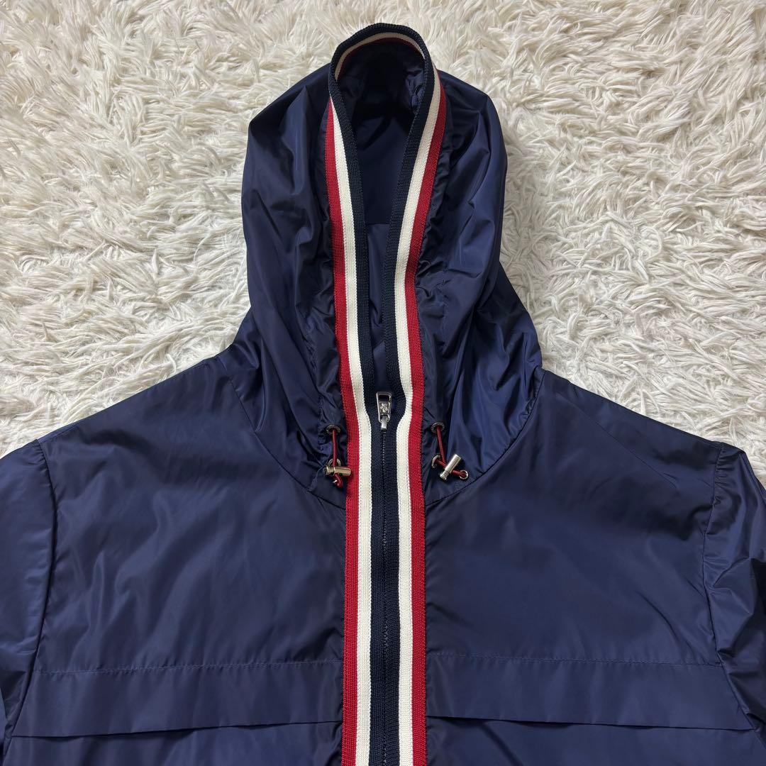 美品 MONCLER ANTON ナイロンジャケット 1 ネイビー