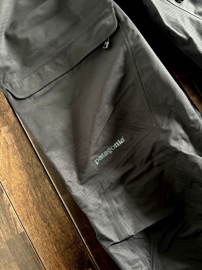 パタゴニア/ゴアテックス パウダーボウルパンツ スノボ用 高機能 ブラック M