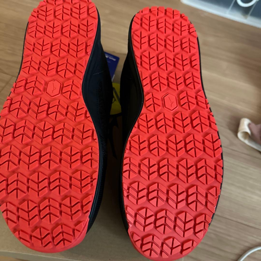 Mizuno BOAオールマイティ安全靴 ブラック/レッド