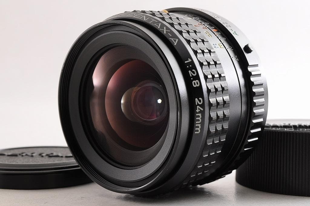 美品 SMC PENTAX A 24mm F2.8 マニュアル レンズ 3947