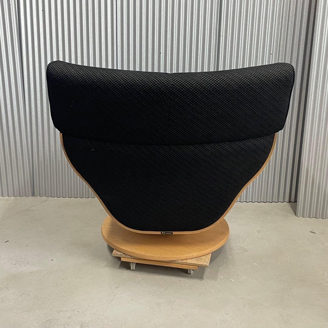 【冨士ファニチア】 Tapio タピオ　パーソナルチェア 回転式 木製フレーム