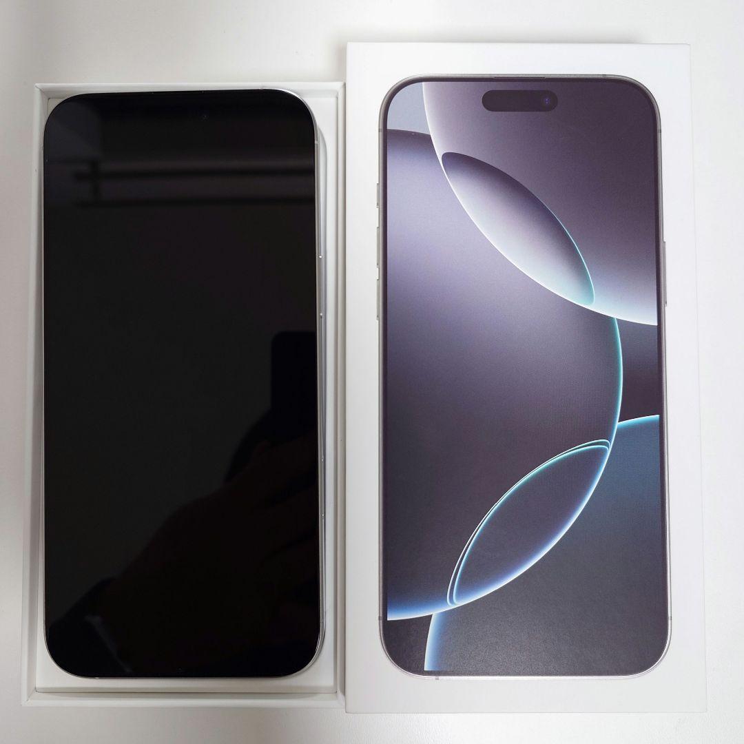 iPhone16 Pro Max 256GB ホワイトチタニウム