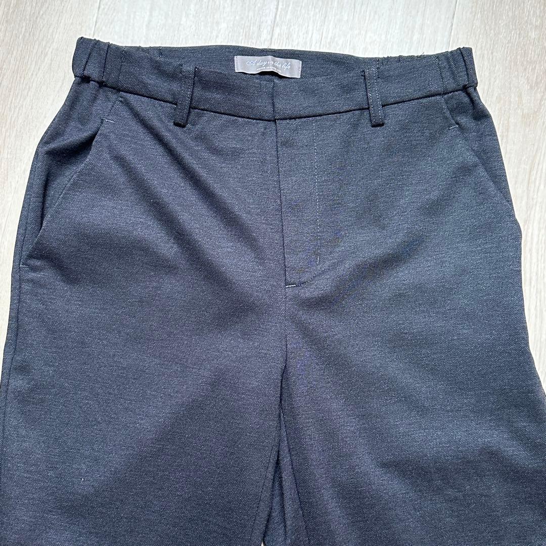 未使用 ユナイテッドアローズ ノーカラー セットアップ ネイビー 38