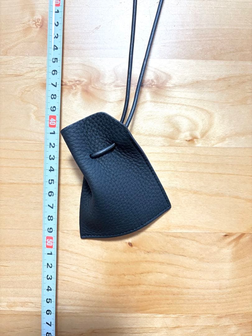 【未使用】ITTI(イッチ) 巾着ポーチ黒XXXS