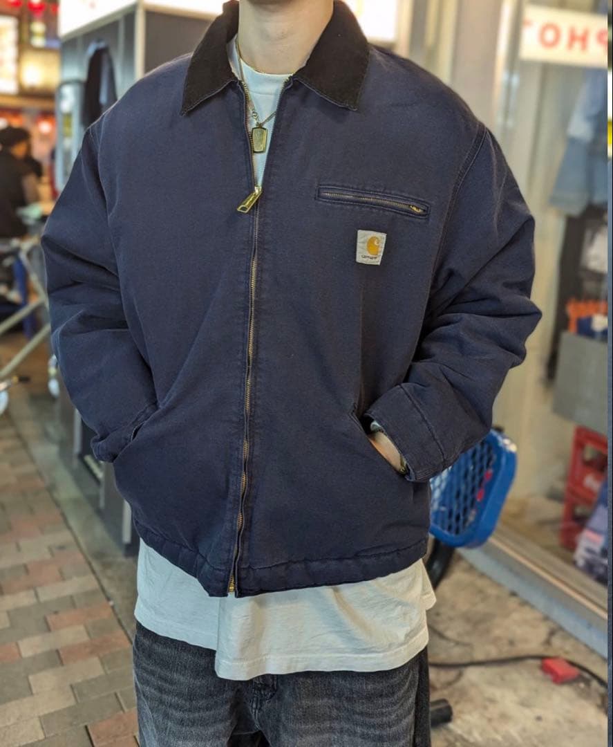 ジャケット・アウター Carhartt WIP OG Detroit Jacket Dark Navy