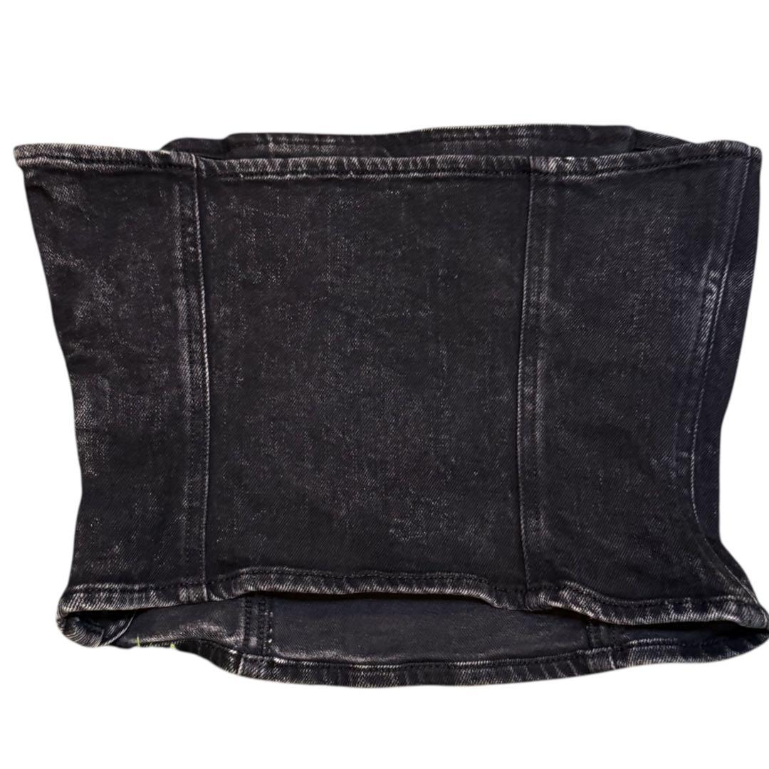 人気 ディーゼル DE-VILLE-D ストラップレス デニムチューブトップ