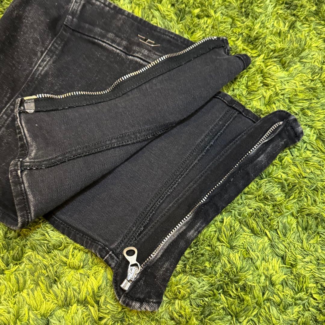 人気 ディーゼル DE-VILLE-D ストラップレス デニムチューブトップ