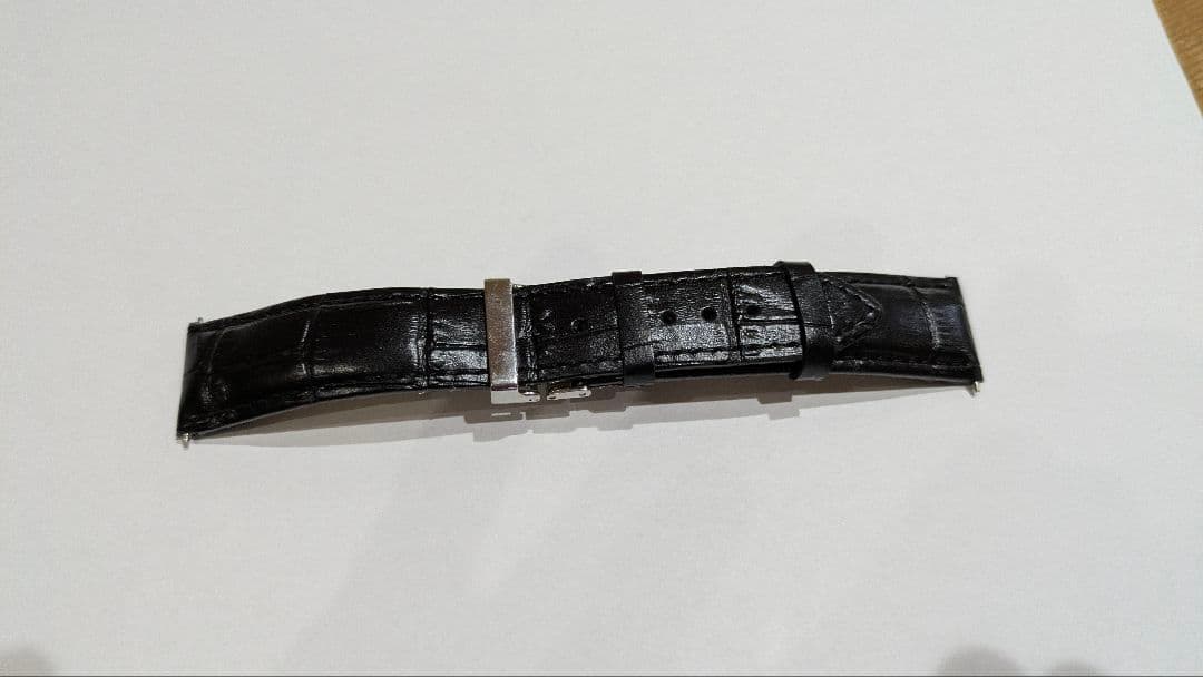 Camille Fournet Dバックル18㎜シルバー（革ベルト付き）