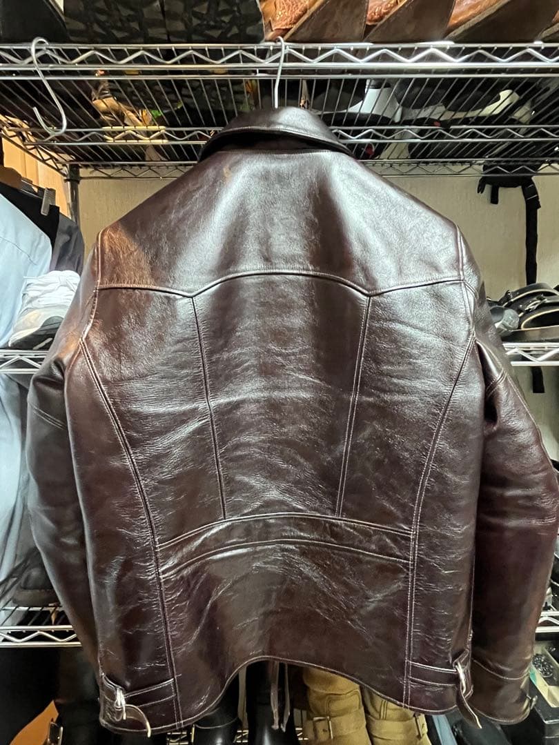 FOUNTAINHEADLEATHERファウンテンヘッドレザーAlphaブラウン