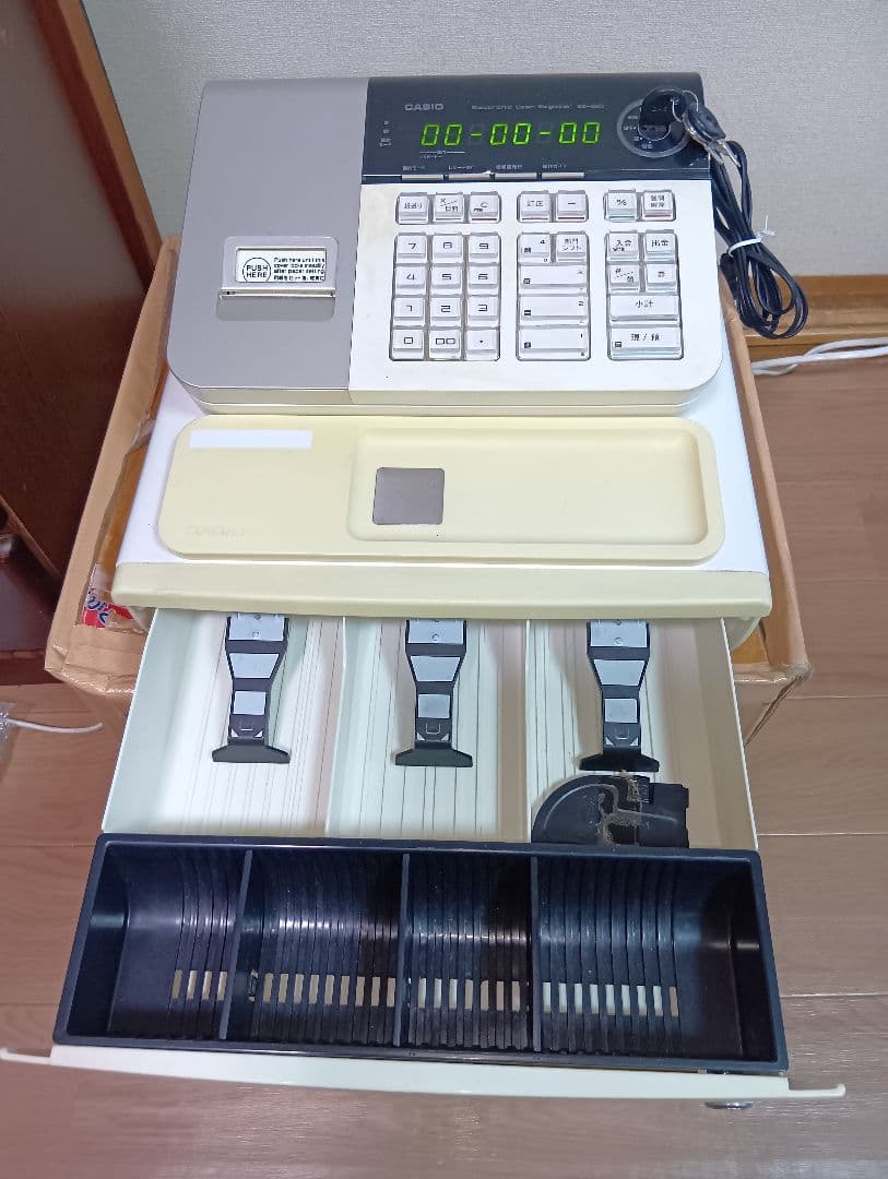 CASIO SE-S20-WE 電子レジスター