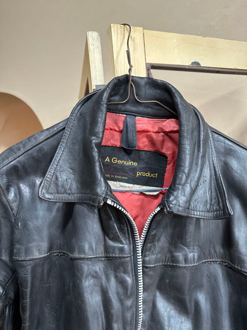 シングルライダースジャケット　パンク　ハードコア　ベルスタッフ　ロンジャン