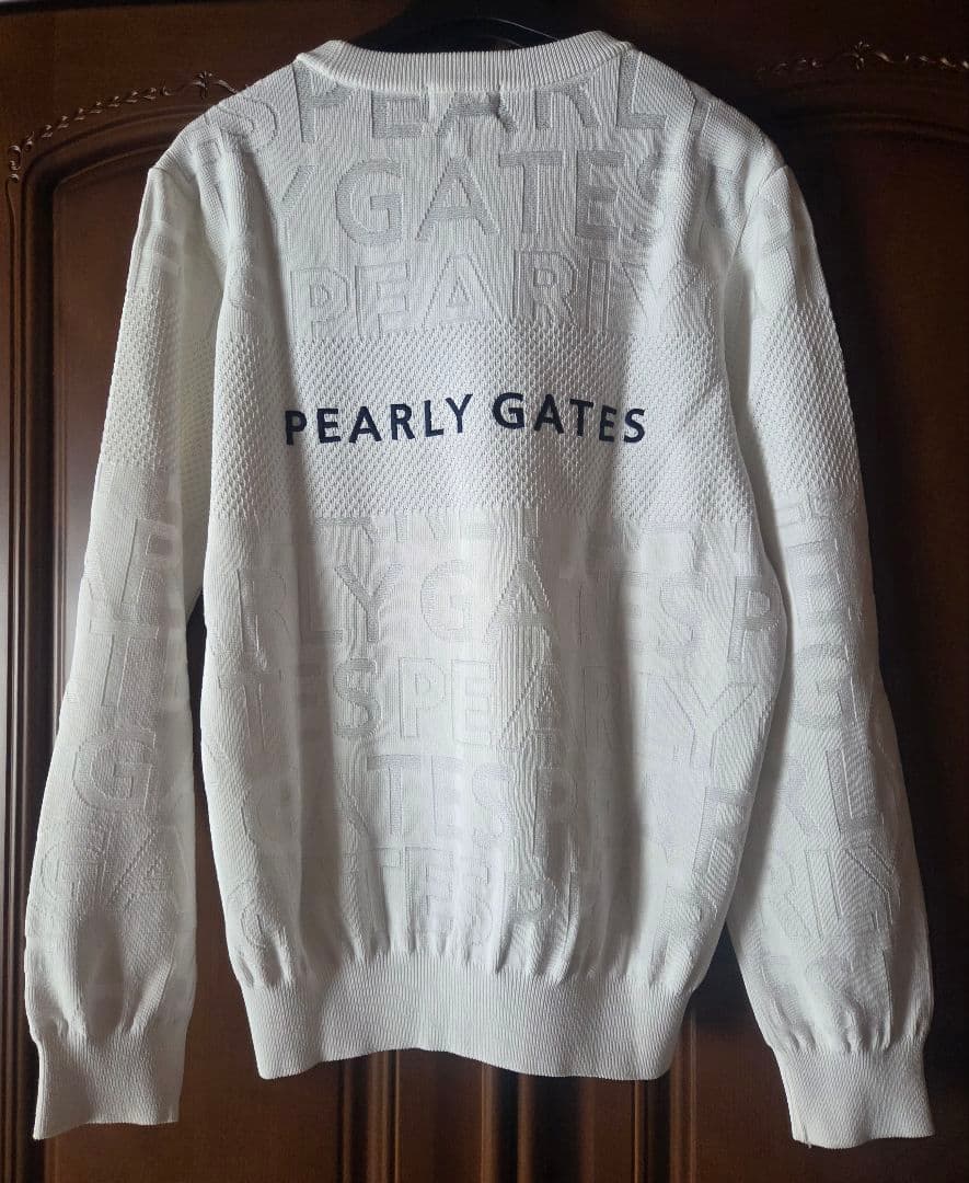 新品未使用 パーリーゲイツ ホワイトセーター サイズ4