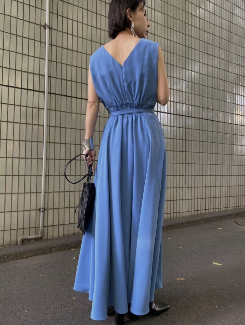 Ameri　3WAY LAYERED LACE DRESS