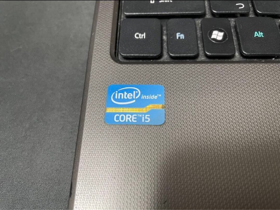 その他ノートPC本体 3^08 acer Core i5 Aspire 5750 series