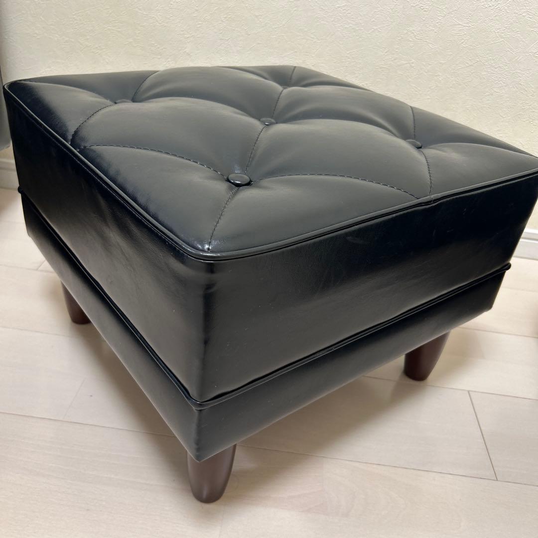 カリモク　60 オットマン ブラック　2個セット ※3月28日(金)に発送します