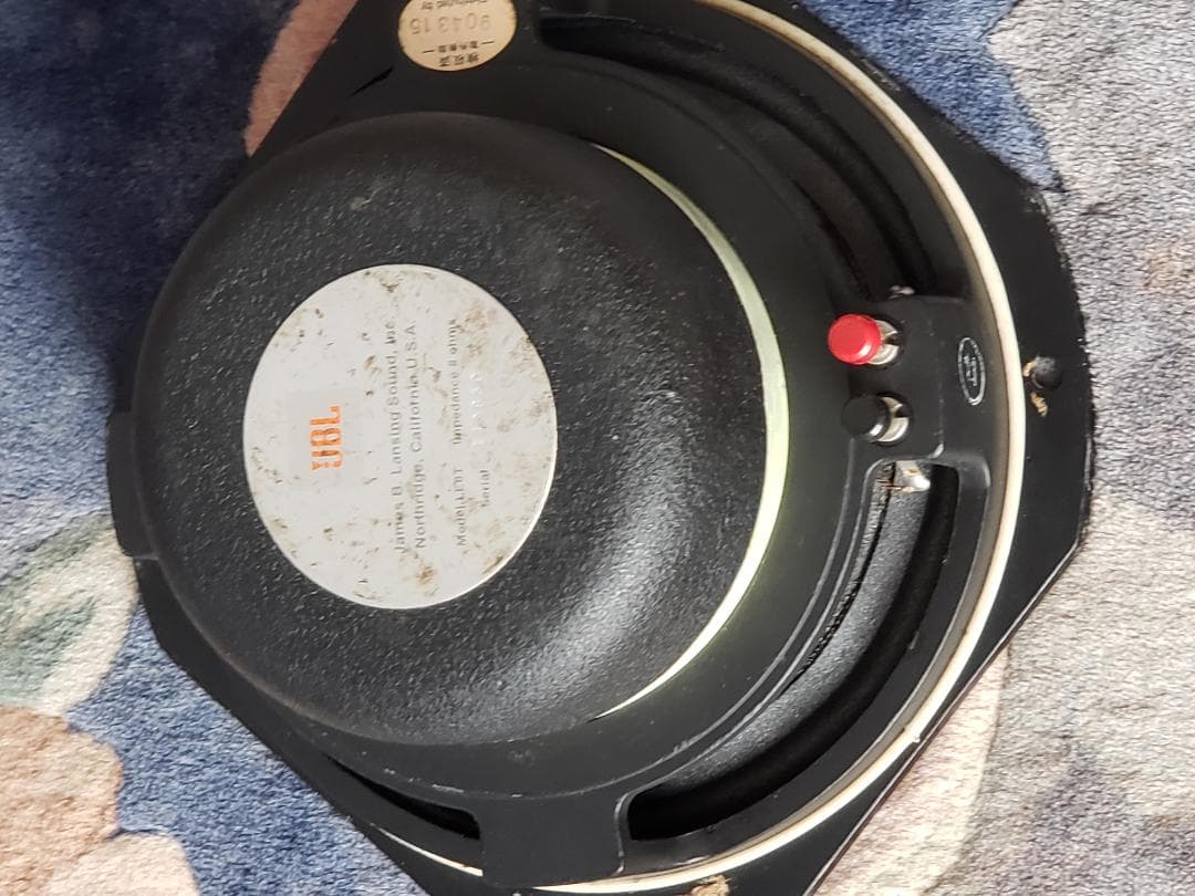 【音出し確認済】JBL LE8T 8Ω　フルレンジスピーカー1台 USED