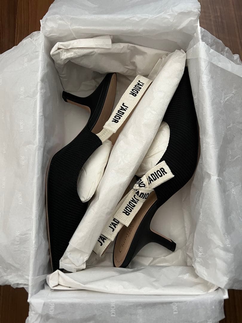 CHIさま　美品　Christian Dior スリングバックパンプス　39.5