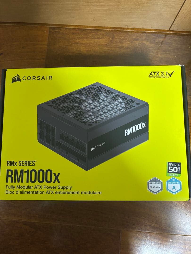 Corsair RM1000x フルモジュラー電源 プラチナ 2025モデル