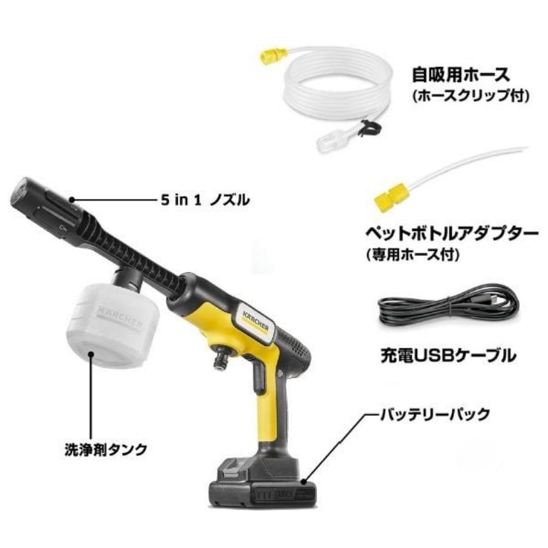 ☆送料込み☆ 新品・未開封 KARCHER モバイル高圧洗浄機 ハンディジェット
