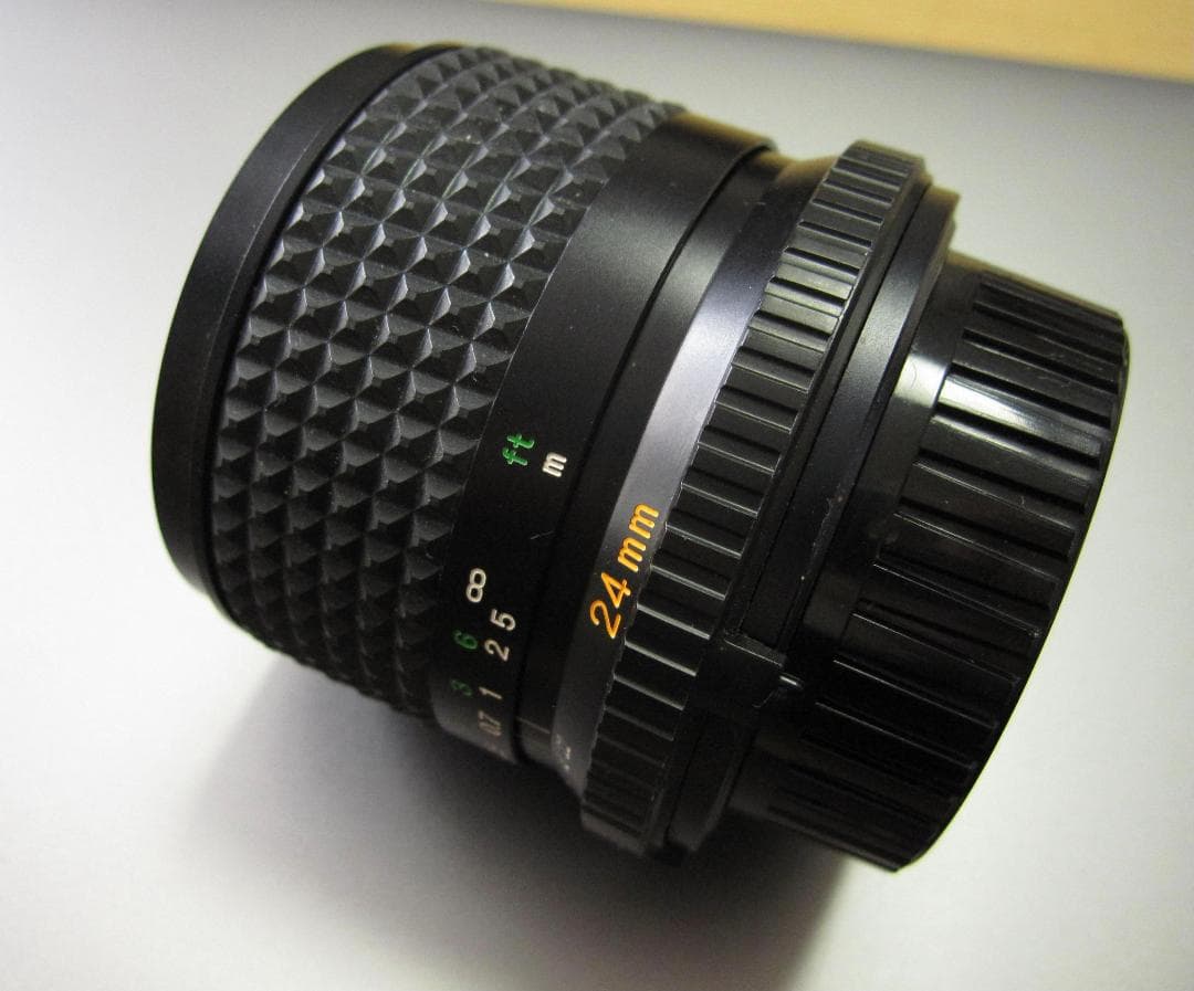 MINOLTA MD W.ROKKOR 24mm F2.8 ミノルタレンズ