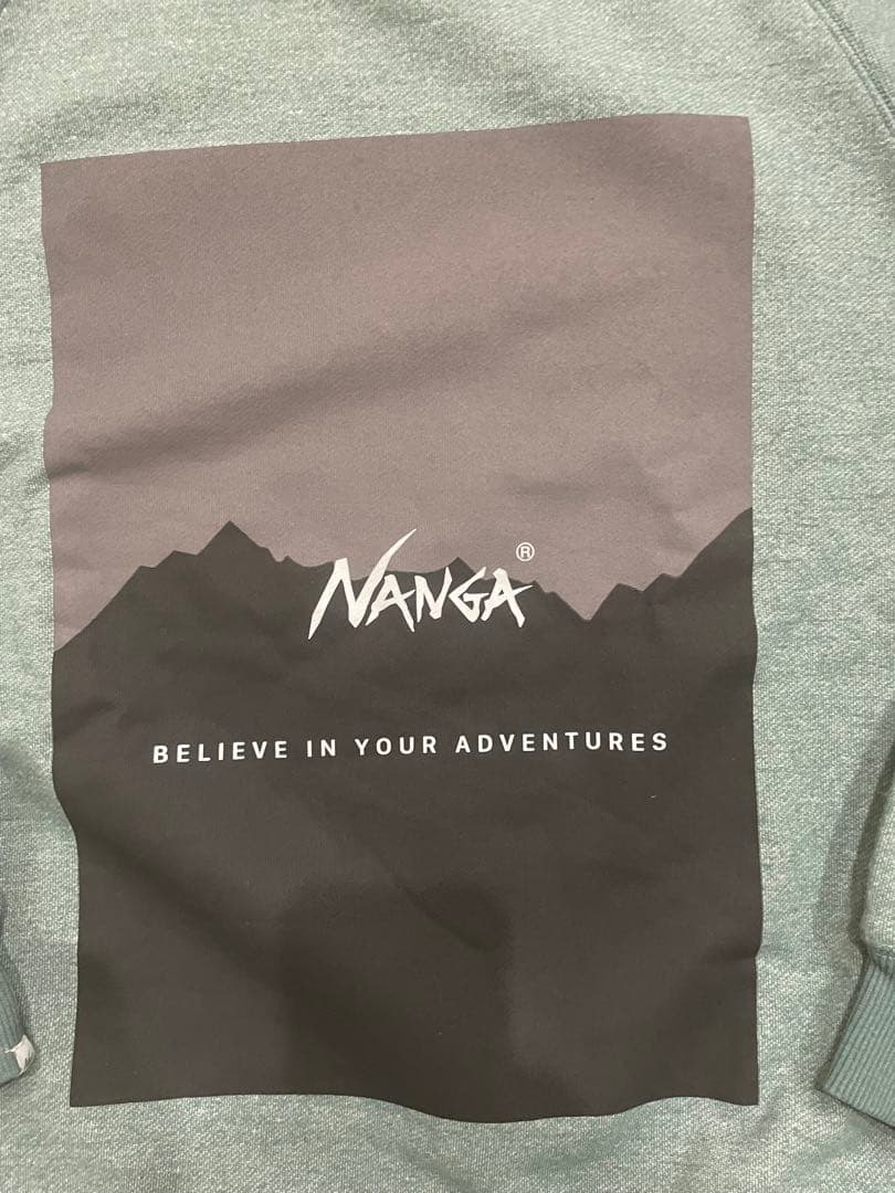 最終価格 新品未使用 NANGA×GrandPARK ナンガ スウェット