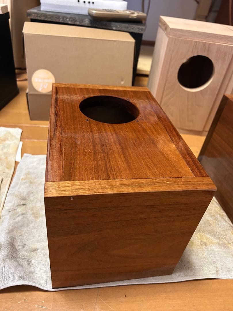 自作スピーカー Mフルレンジ 密閉型