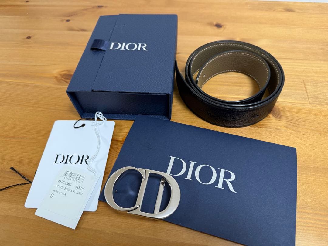 Dior CD Icon CDアイコン ベルトバックル ベルト付