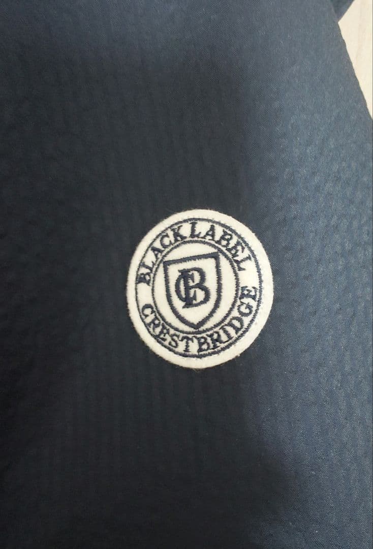 美品　BLACK LABEL CRESTBRIDGE ネイビー　ブルゾン　Ｌ
