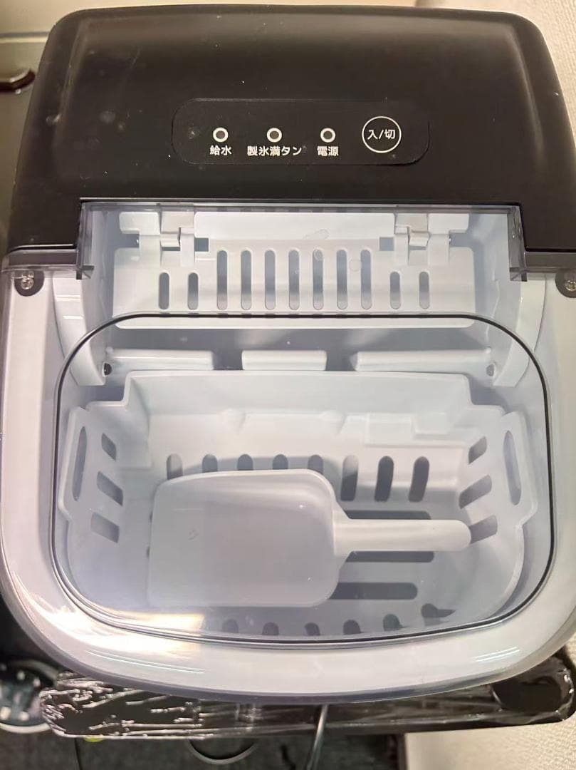 COWSAR 製氷機 家庭用 6分高速製氷機自動洗浄機能 1.2L大容量タンク