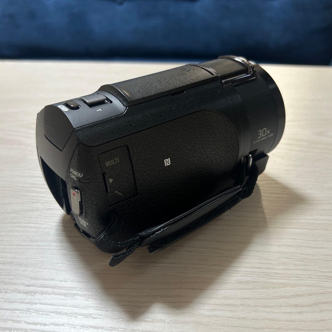 SONY FDR-AX45 ブラック ビデオカメラ & ECM-GZ1M マイク