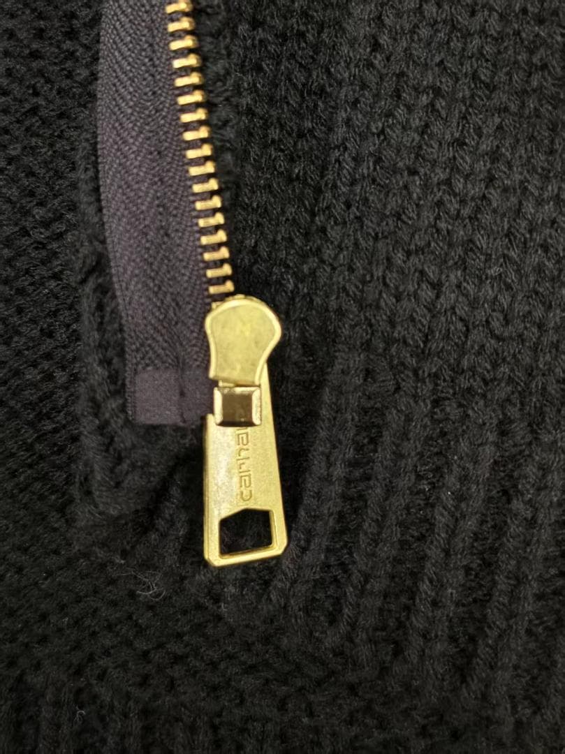 Carhartt デトロイトニット黒 ジャケットM