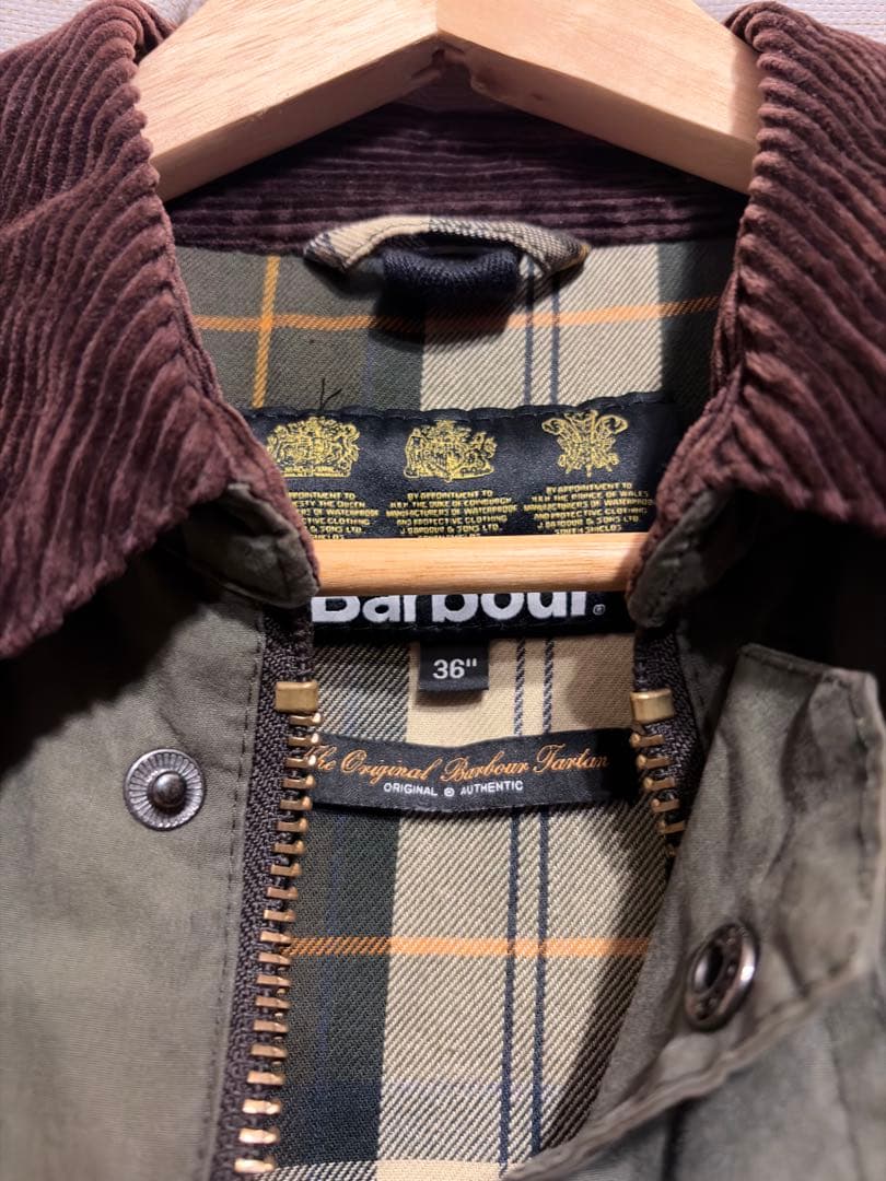 バブアー ビデイル 36 Barbour BEDALE WASHED beams