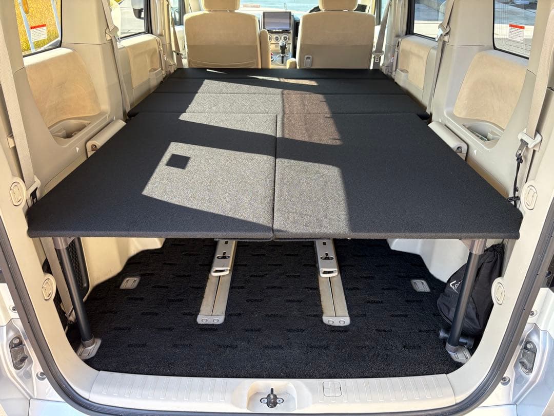 7143zebu② デリカd5 フルフラットキット