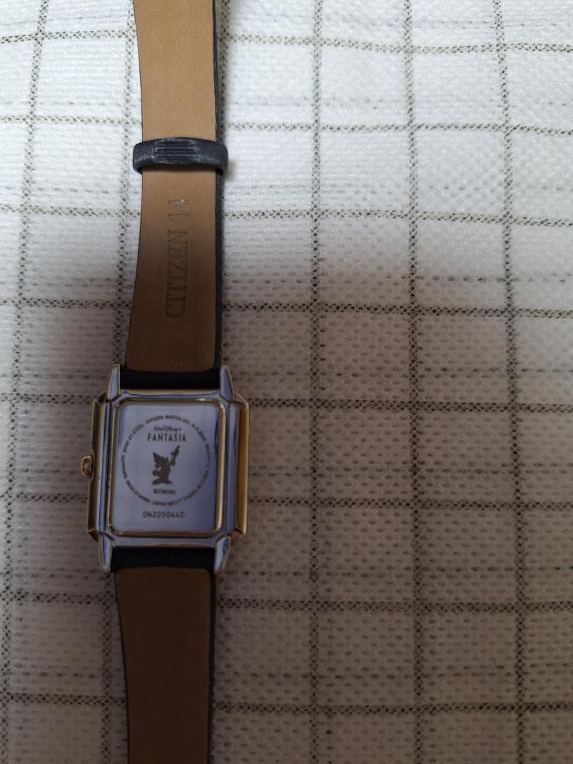 みずごん　CITIZEN ストーン付きレザーベルト時計