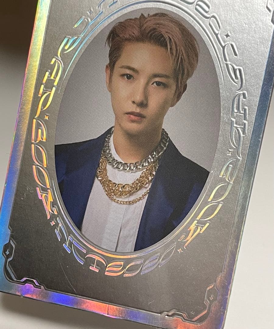 【ぽぽ】nct スペシャルイヤーブックカード　ロンジュン