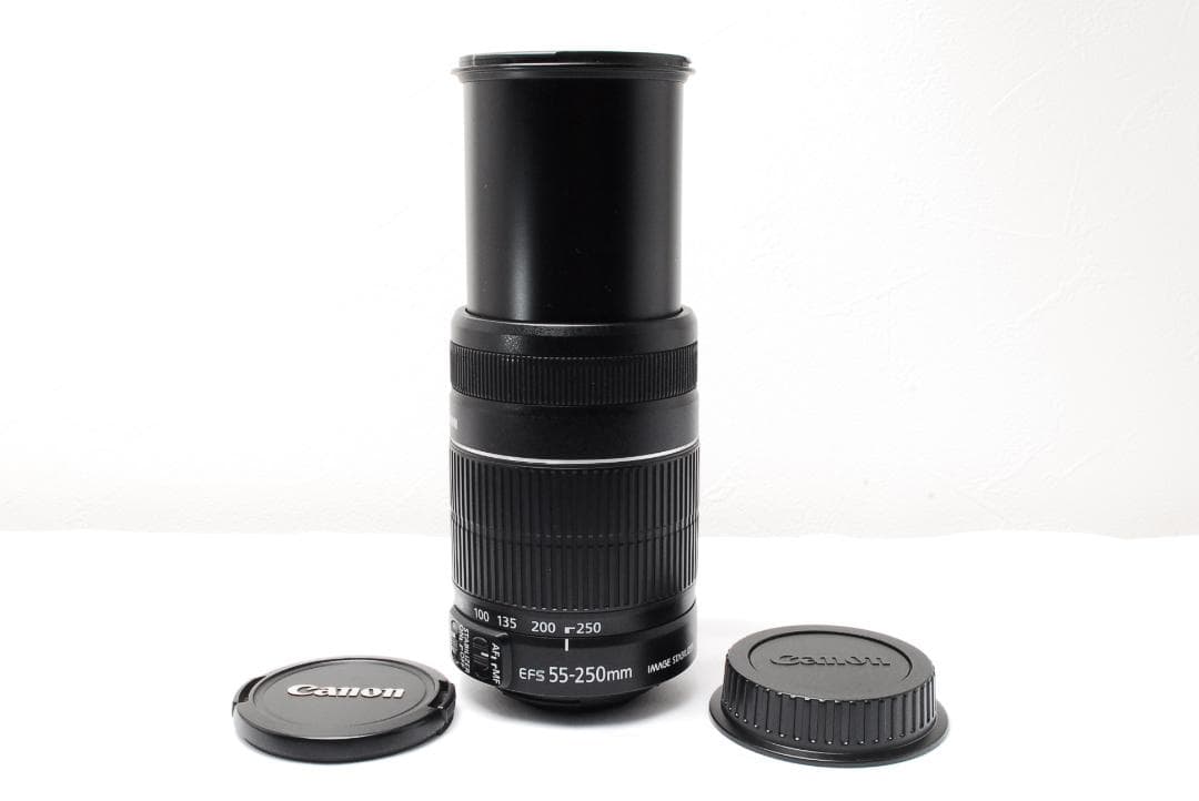 美品❤️キャノン EF-S 55-250mm IS II 手ブレ補正 望遠レンズ