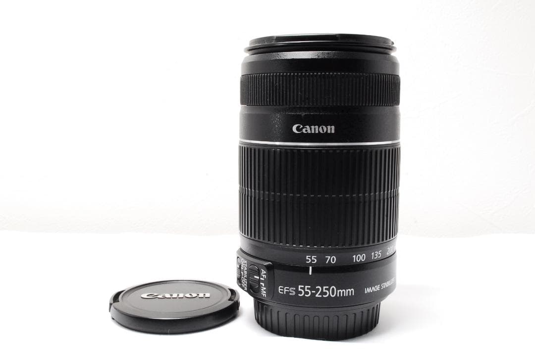 美品❤️キャノン EF-S 55-250mm IS II 手ブレ補正 望遠レンズ