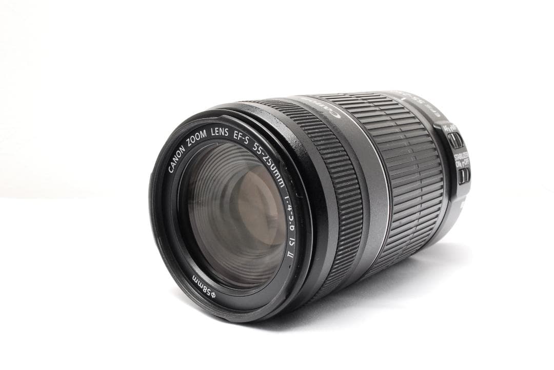 美品❤️キャノン EF-S 55-250mm IS II 手ブレ補正 望遠レンズ