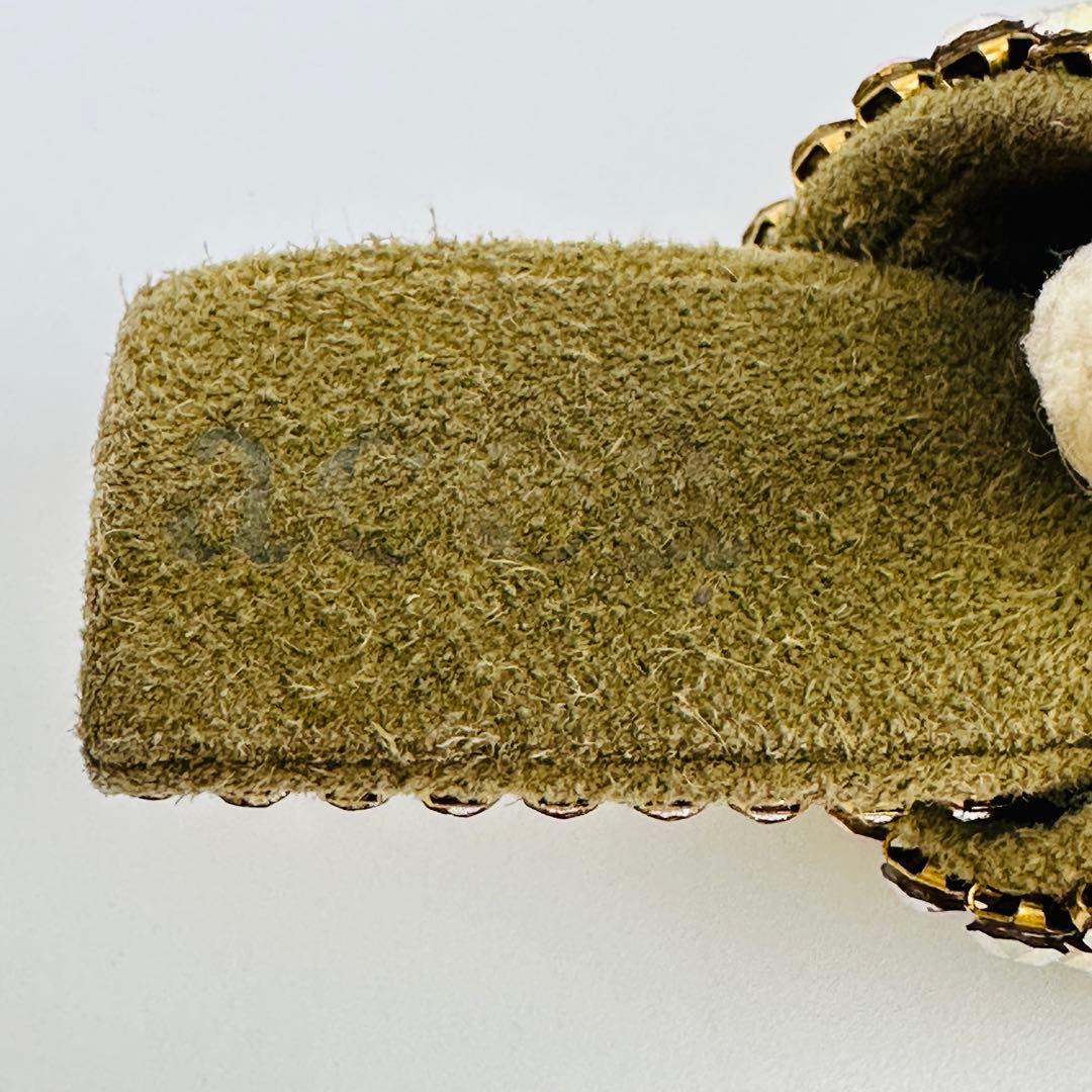 acca アッカ　ゴールドストーン ヘアゴム　ヘアゴムアクセサリー　ロゴ