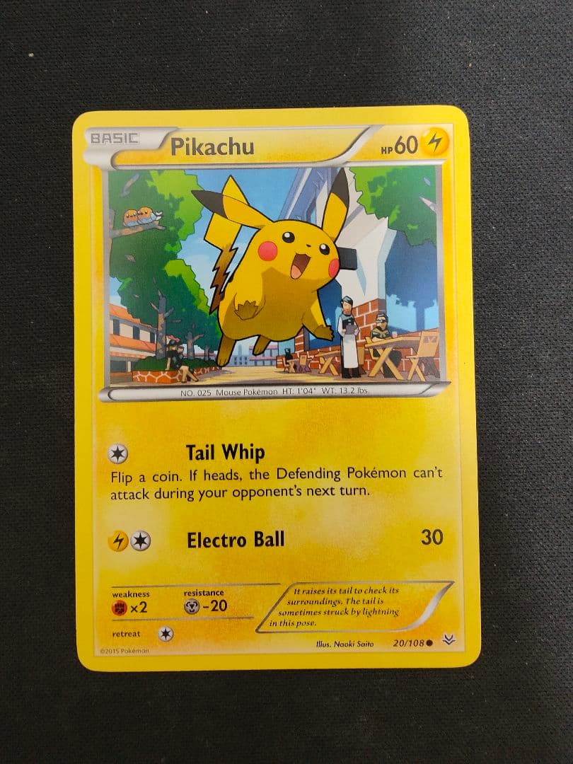 ピカチュウ 海外版ポケモンカード Pikachu