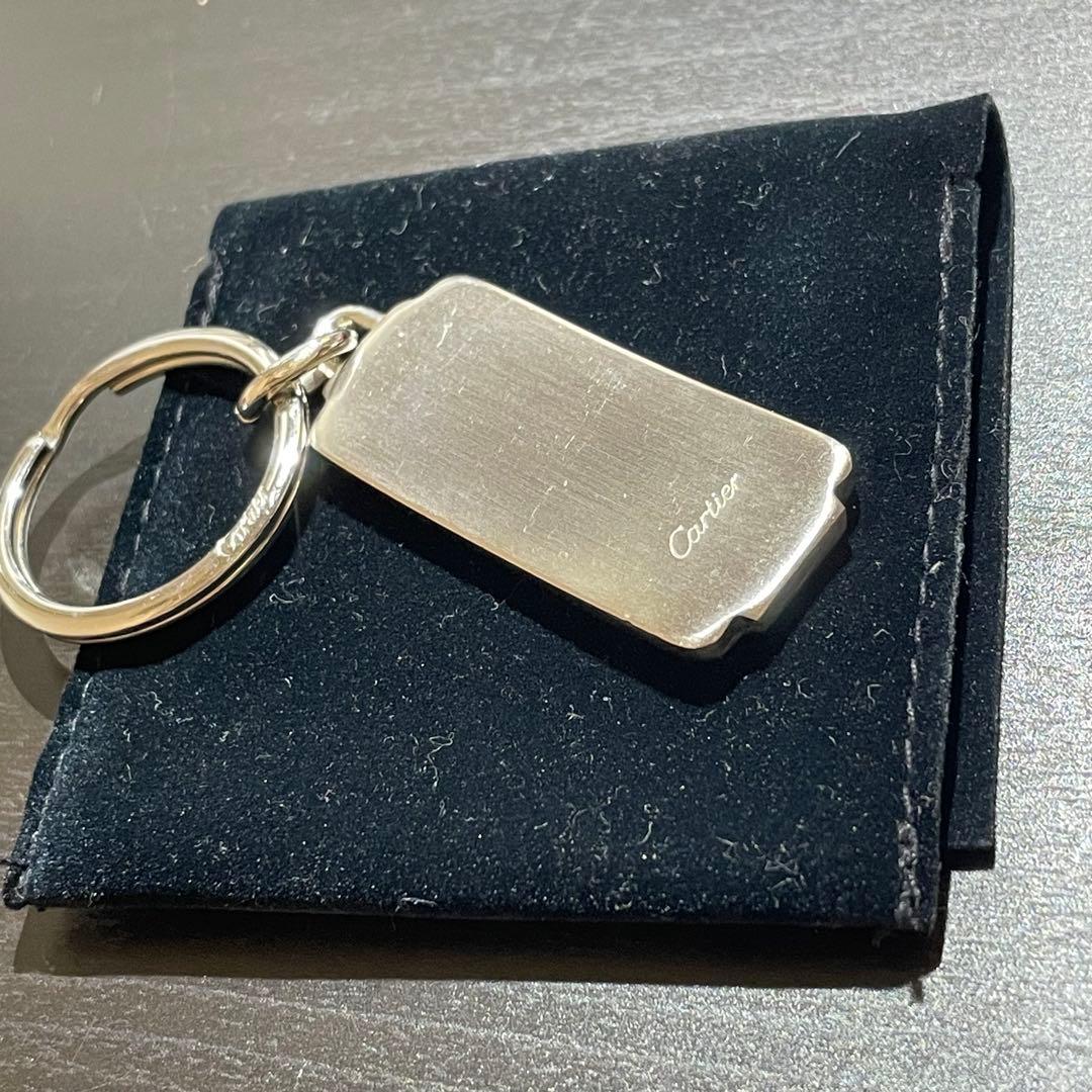 カルティエ サントス ドゥ カルティエ　キーリング 箱付き