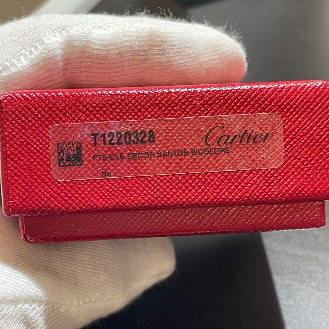 カルティエ サントス ドゥ カルティエ　キーリング 箱付き