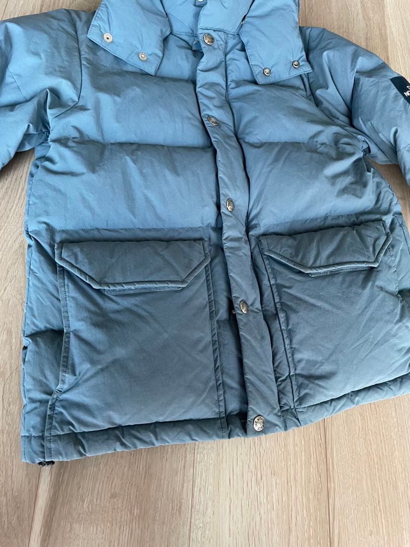 THE NORTH FACE キャンプシエラダウンジャケットブルー水色ショート