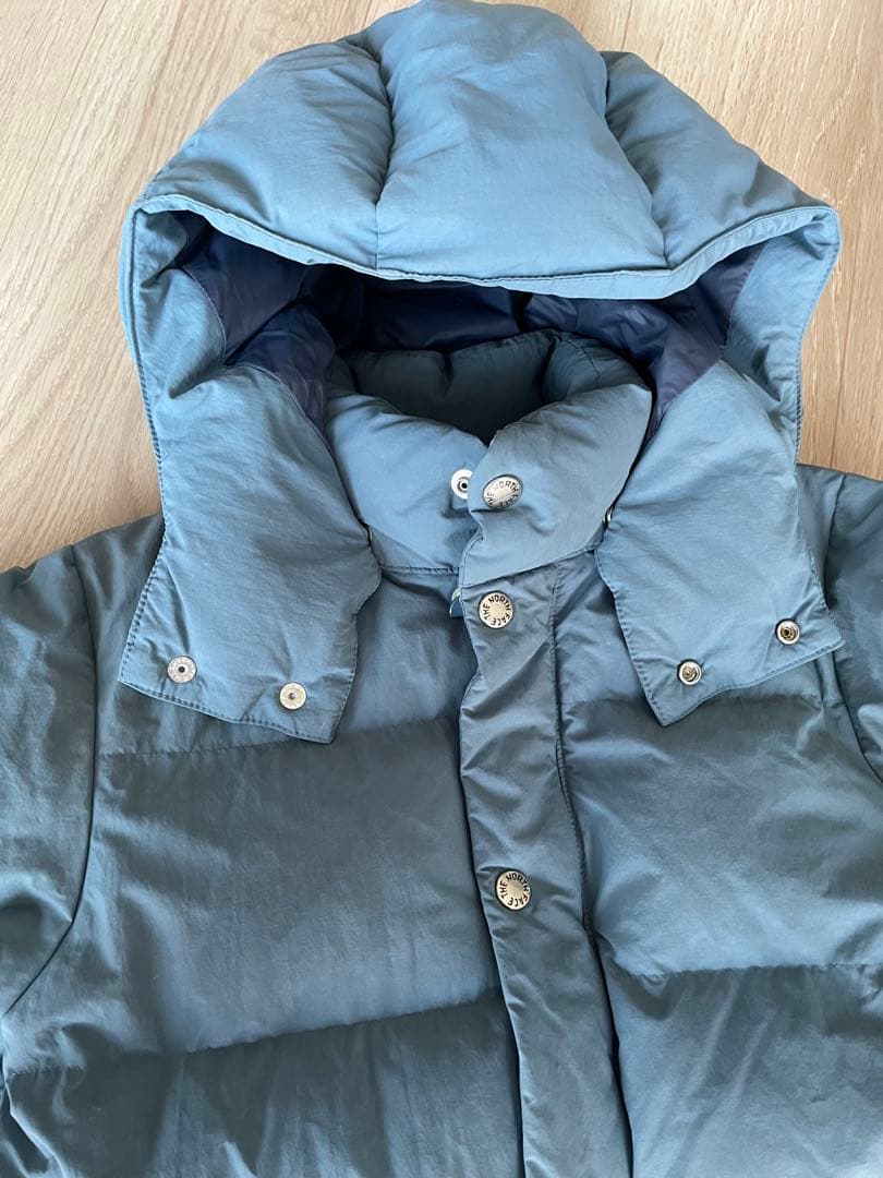 THE NORTH FACE キャンプシエラダウンジャケットブルー水色ショート