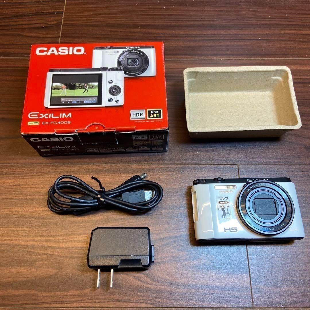CASIO EXILIM EX-FC400S デジカメ ほぼ新品 3816