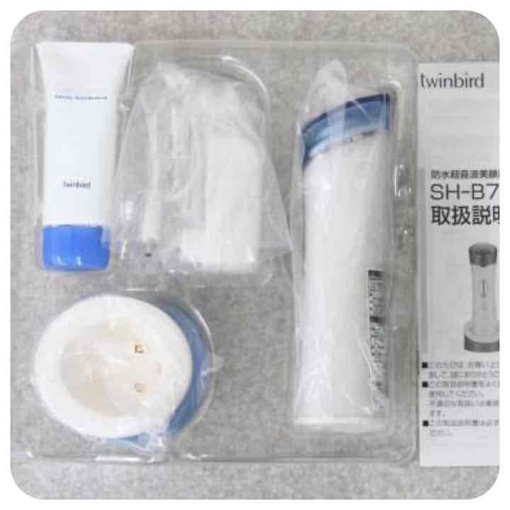 更にさらに、値下げ断行！BeMainte 防水超音波美顔器 SH-B783SW