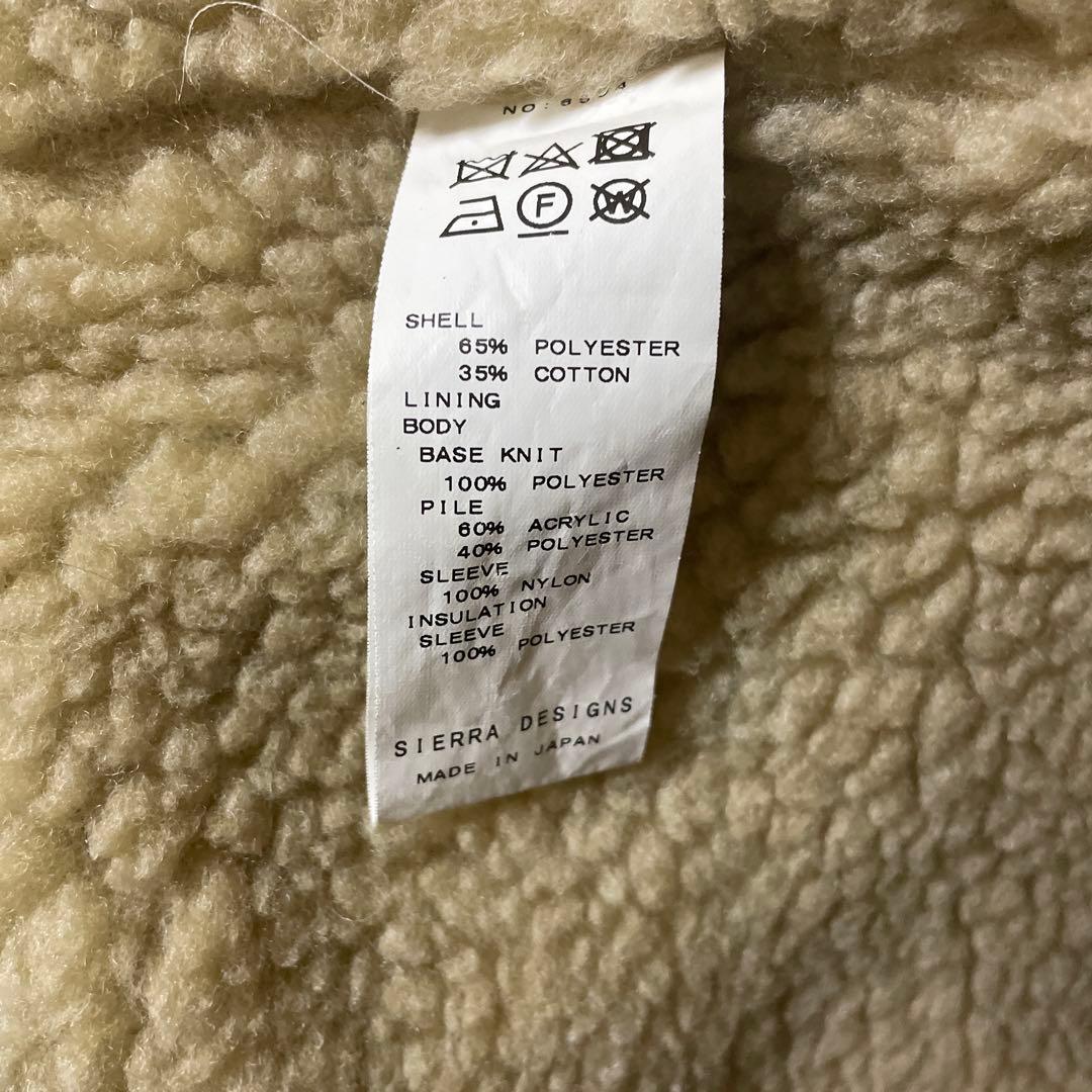 日本限定モデル/シェラデザイン/マウンテンパーカー/ボアパーカー