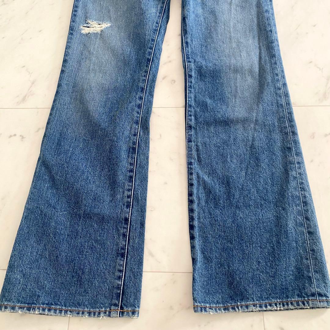 美品 ミューズドゥーズィエムクラス MONA バギーデニムパンツ 近年 M相当